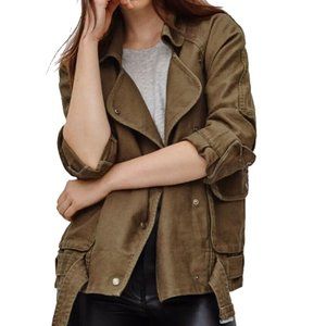 Aritzia Wilfred Free Ryder Jacket Olive Green - XXS